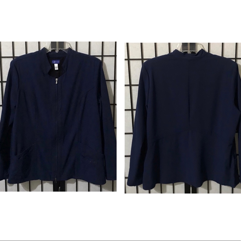 Sapphire Scrub Jacket